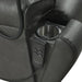 Recliner Chair with Phone Holder,Electric Power Lift Recliner Chair with 2 Motors Massage and Heat for Elderly, 3 Positions, 2 Side Pockets, Cup Holders - DTYStore