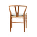 Wishbone Chairs for Dining Room,Soild Wood Weave Dining Chair,Armchair,Fully Assembled,Set of 2 - DTYStore