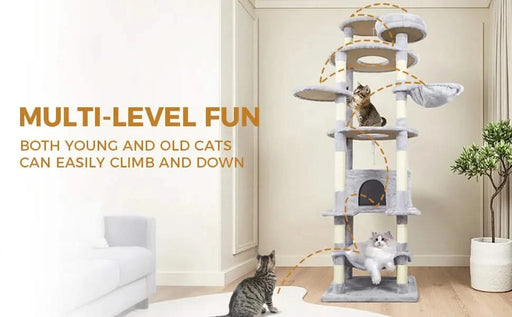 gray cat tree cy13 Default -DTYStore