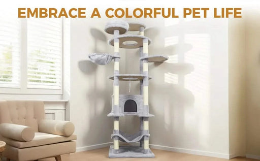 gray cat tree cy13 Default -DTYStore
