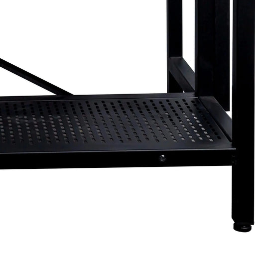 kitchen Island, Bakers Rack, Island Table for Kitchen,3 Tier Microwave Stand Oven Shelf with Storage, Storage Shelf for Kitchen Dining Room Living Room,3 Hooks Default -DTYStore