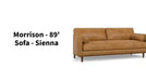 Morrison - 89' Sofa - Sienna by@Outfy