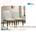 Ines White Boucle Dining Chair (Set Of 2) by@Outfy