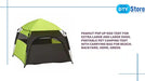 PawHut Pop Up Dog Tent for Extra Large and Large Dogs, Portable Pet Camping Tent with Carrying Bag for Beach, Backyard, Home, Green by@Outfy