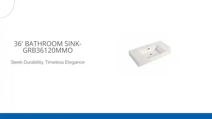 36&#039; Bathroom Sink-GRB36120MMO by@Outfy