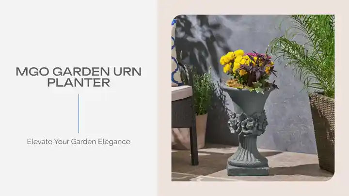 MGO GARDEN URN PLANTER by@Outfy