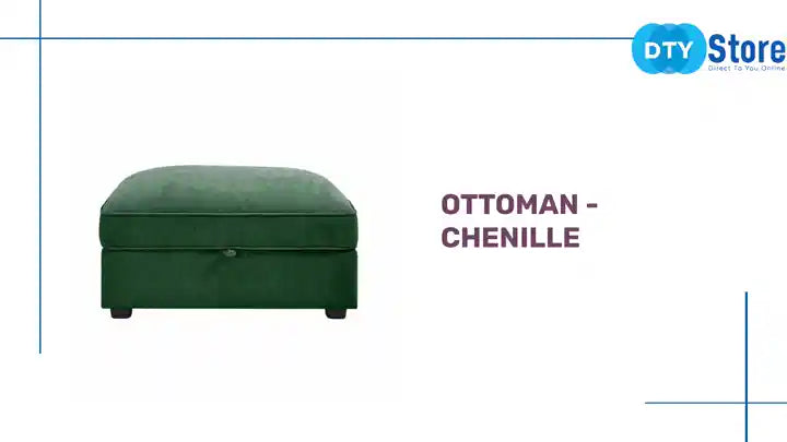 Ottoman - chenille by@Outfy