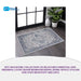 DTY Signature Collection 2X3 Blue/Grey/Oriental Non-Shedding Living Room Bedroom Dining Home Office Stylish and Stain Resistant Area Rug by@Outfy