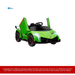 Lamborghini Veneno Licensed Kids Electric Car with Bluetooth, 12V Ride on Car with Butterfly Doors, Remote Control, Suspension System, Horn, Songs, Lights, Green by@Outfy