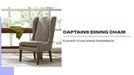 Captains Dining Chair by@Outfy