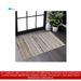 DTY Signature Collection 2X3 Brown /Striped Non-Shedding Living Room Bedroom Dining Home Office Stylish and Stain Resistant Area Rug by@Outfy