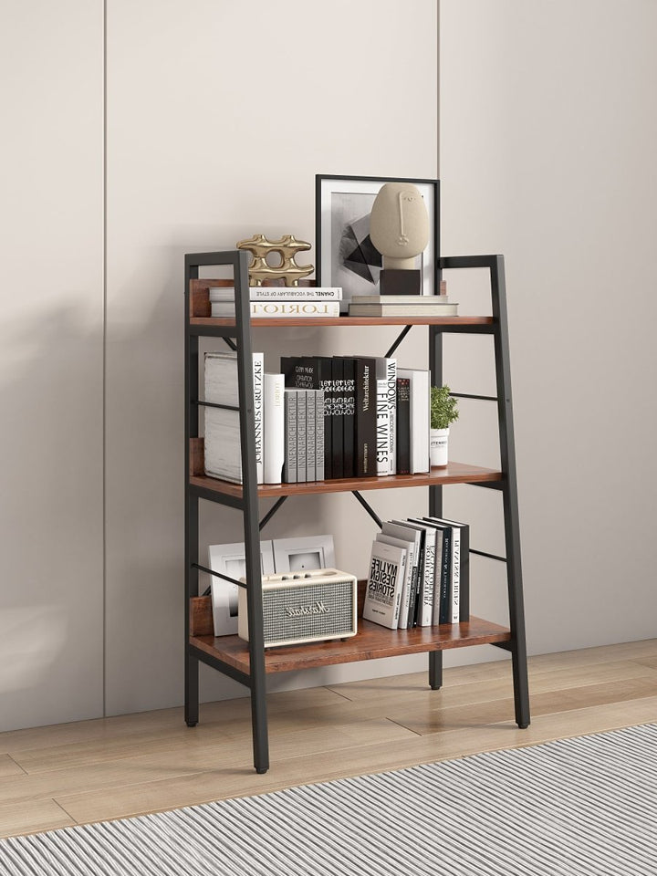 DN 3 LAYER DISPLAY Bookshelf H Ladder Shelf Storage Shelves Rack Shelf Unit METAL FRAME, Tigger, 1 pc per cartonDTYStore