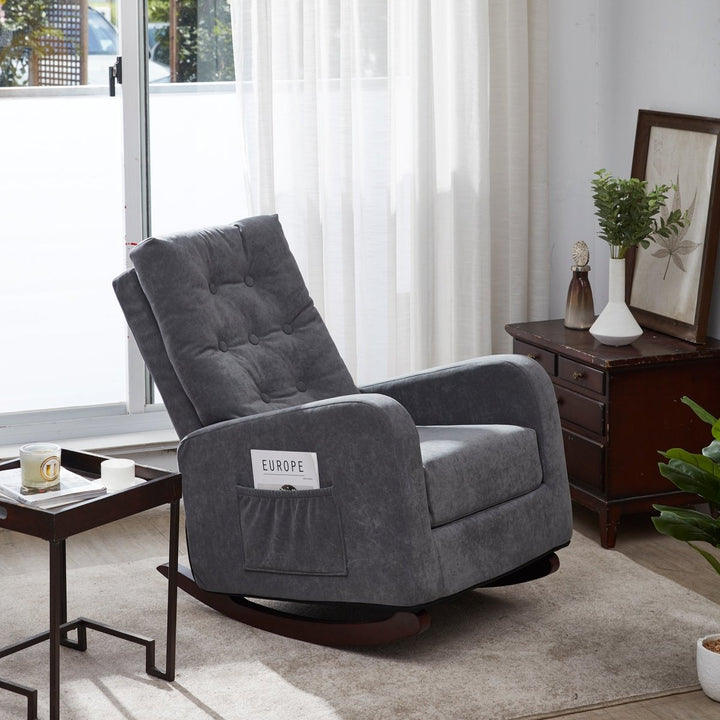 Single sofa reclining chair Japanese chair lazy sofa tatami balcony reclining sofa adjustable chairDTYStore