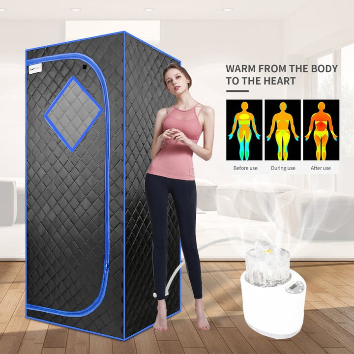 Sojourner Portable Sauna for Home - Steam Sauna Tent, Personal Sauna - Sauna Heater, Tent, Chair, Remote Included for Home Sauna - Enjoy Your Own Personal SpaDTYStore